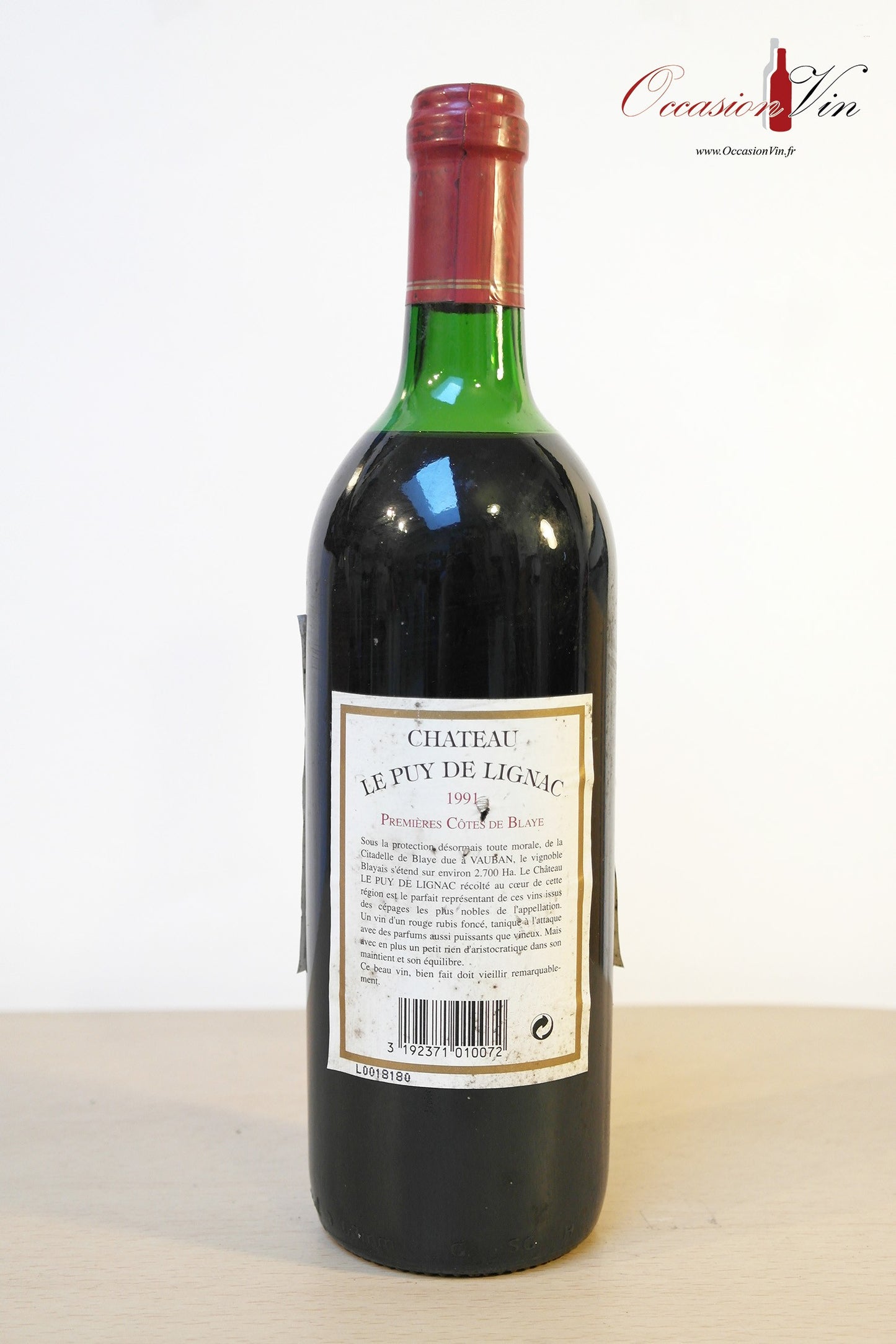 Château Le Puy de Lignac Vin 1991