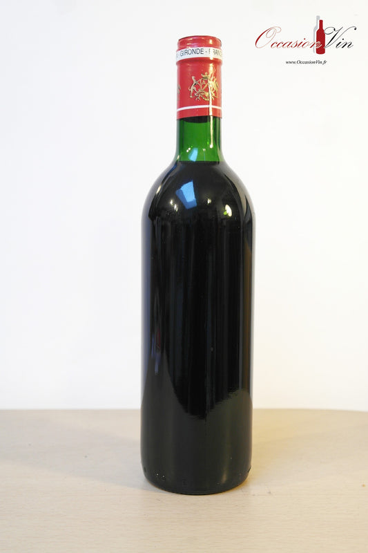 Montagne Saint Emilion Chamvermeil Vin 1990