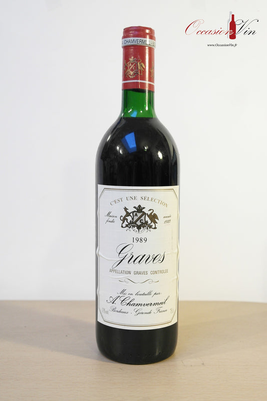 Graves Chamvermeil Vin 1989