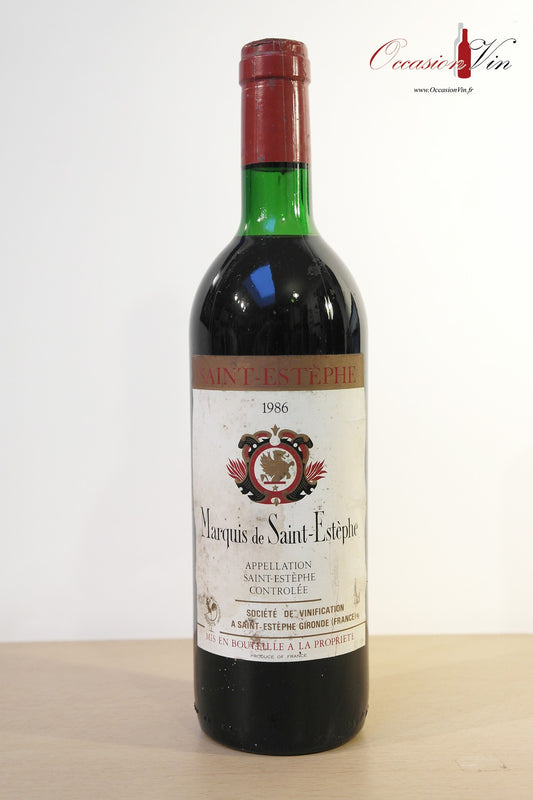 Marquis de Saint-Estèphe Vin 1986