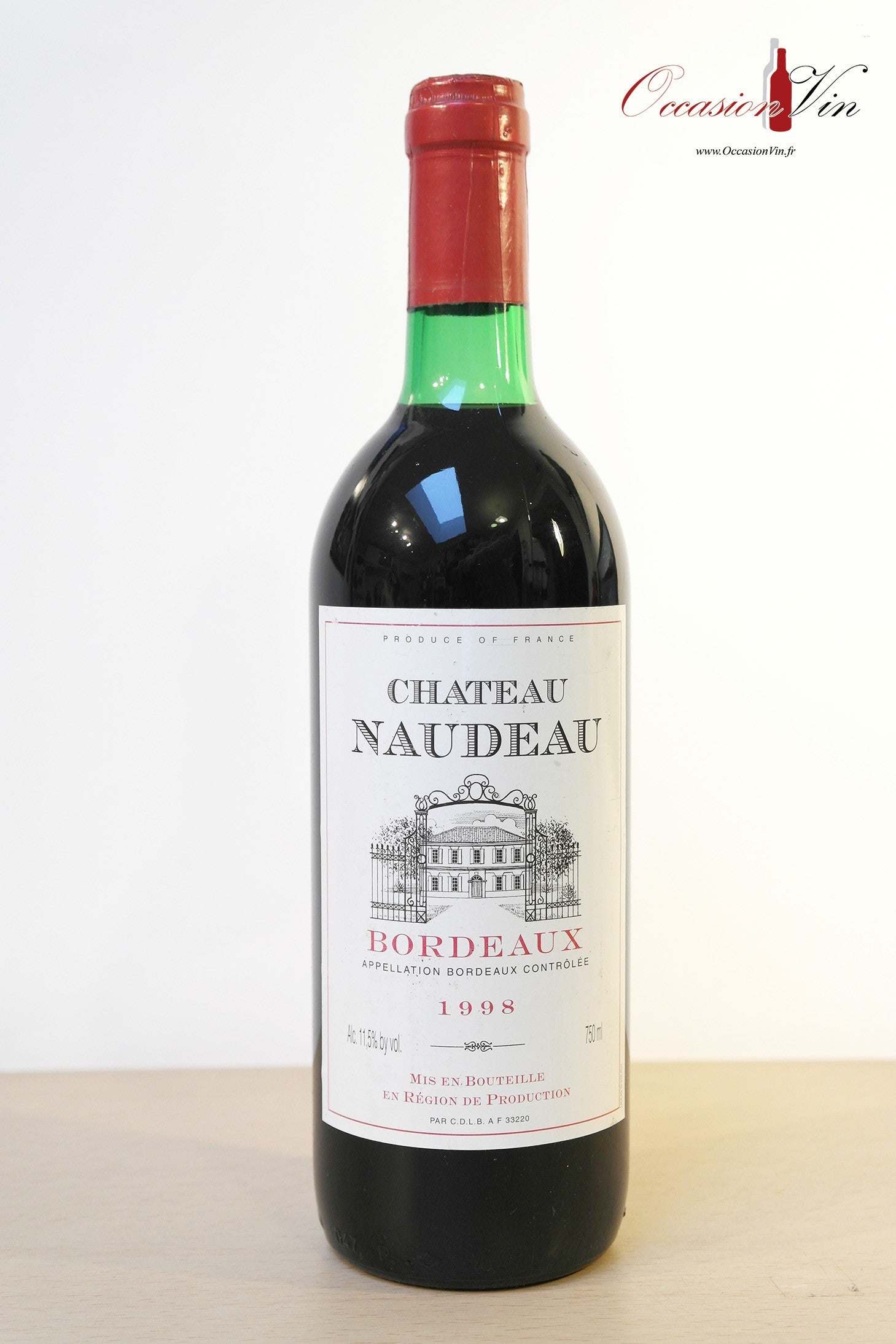 Château Naudeau Vin 1998