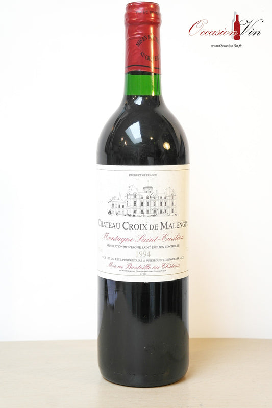 Château Croix de Malengin Vin 1994