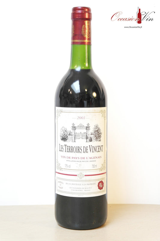 Les Terroirs de Vincent Vin 2001