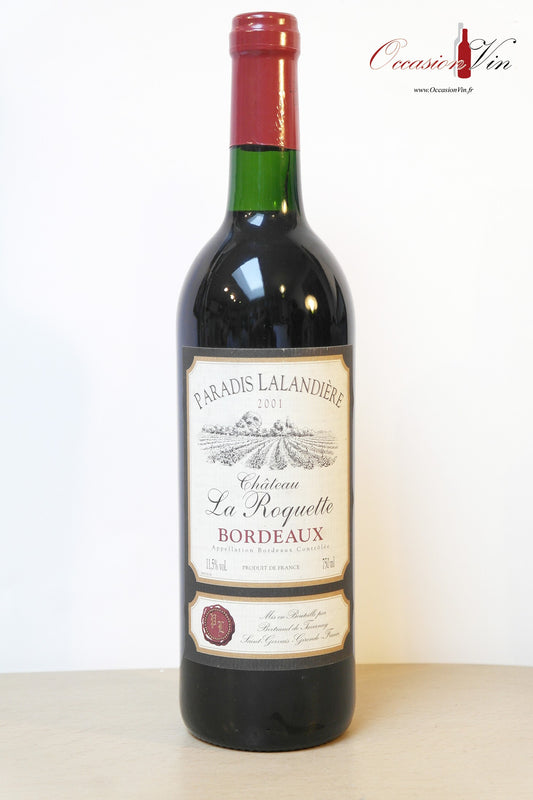 Château La Roquette Vin 2001