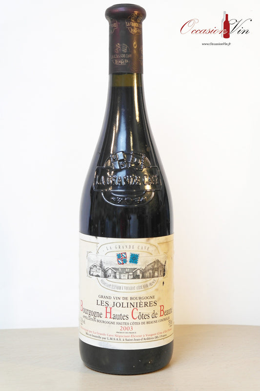 Les Jolinières Vin 2003