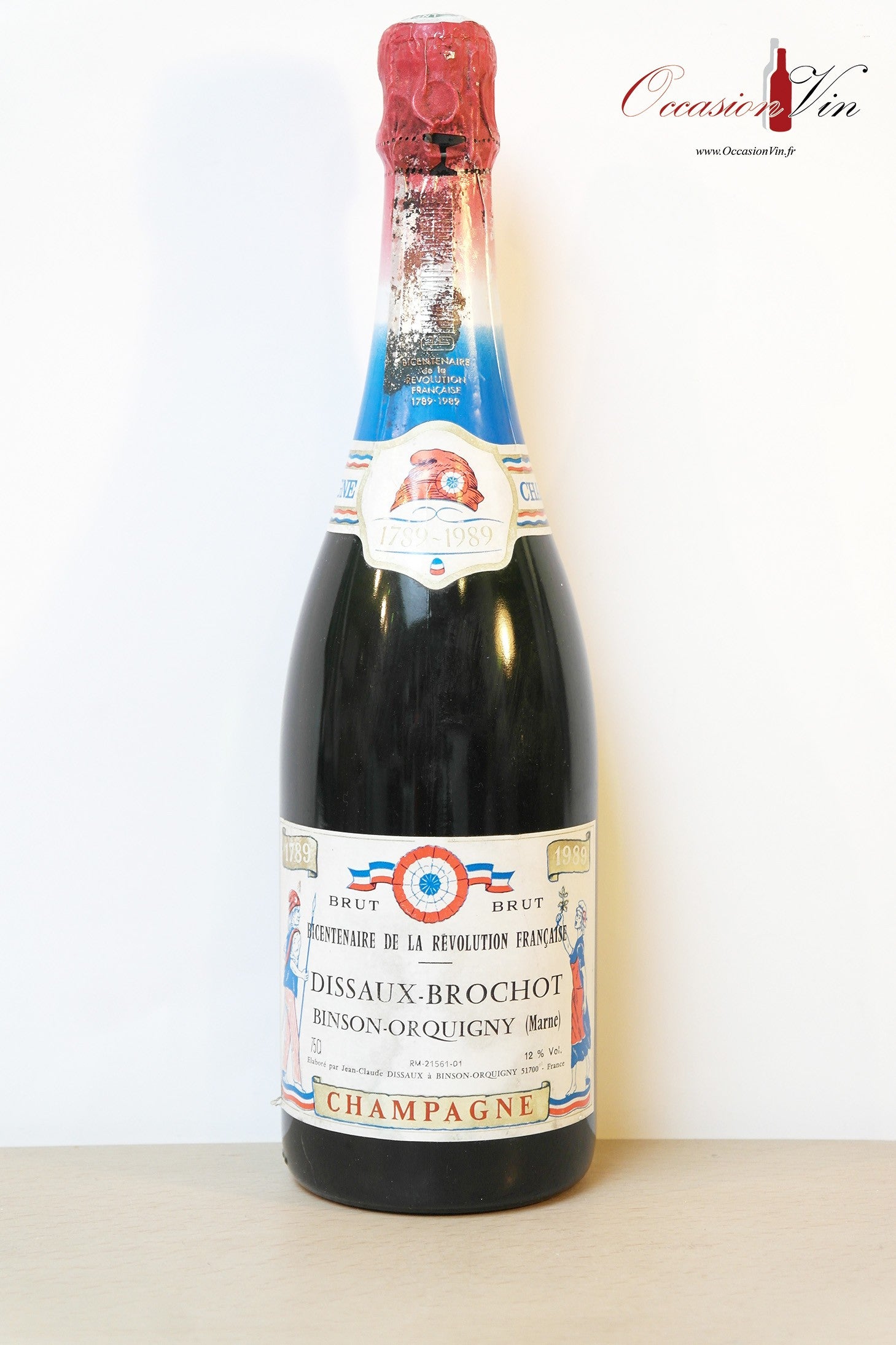 Champagne Dissaux-Brochot Vin 1989