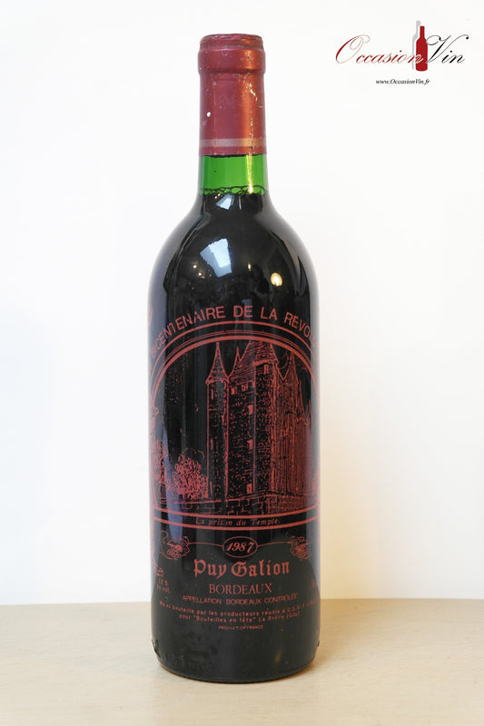 Puy Galion La Prison du Temple Vin 1987