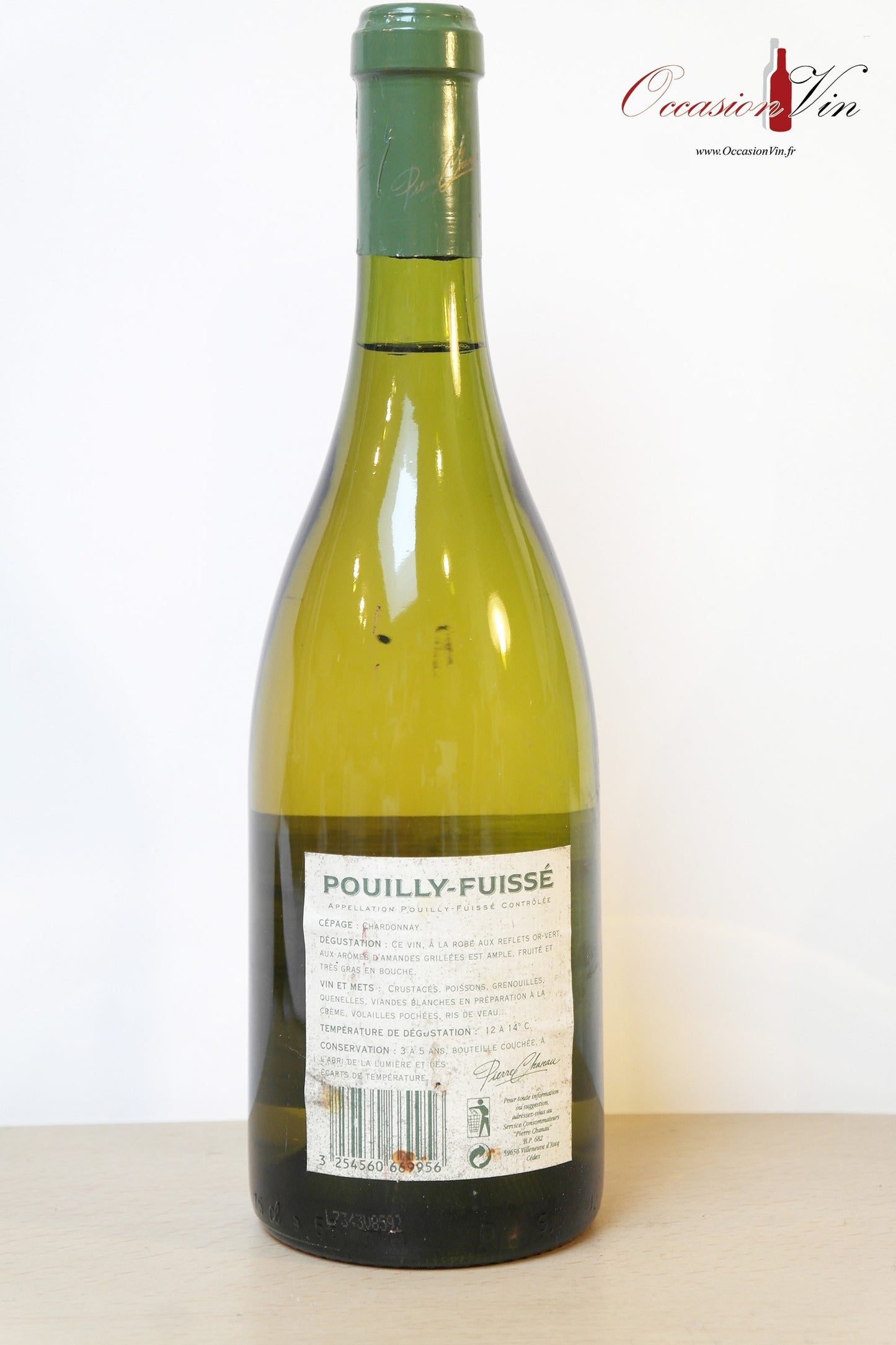 Pouilly-Fuissé Philippe d'Argenval Vin 1996