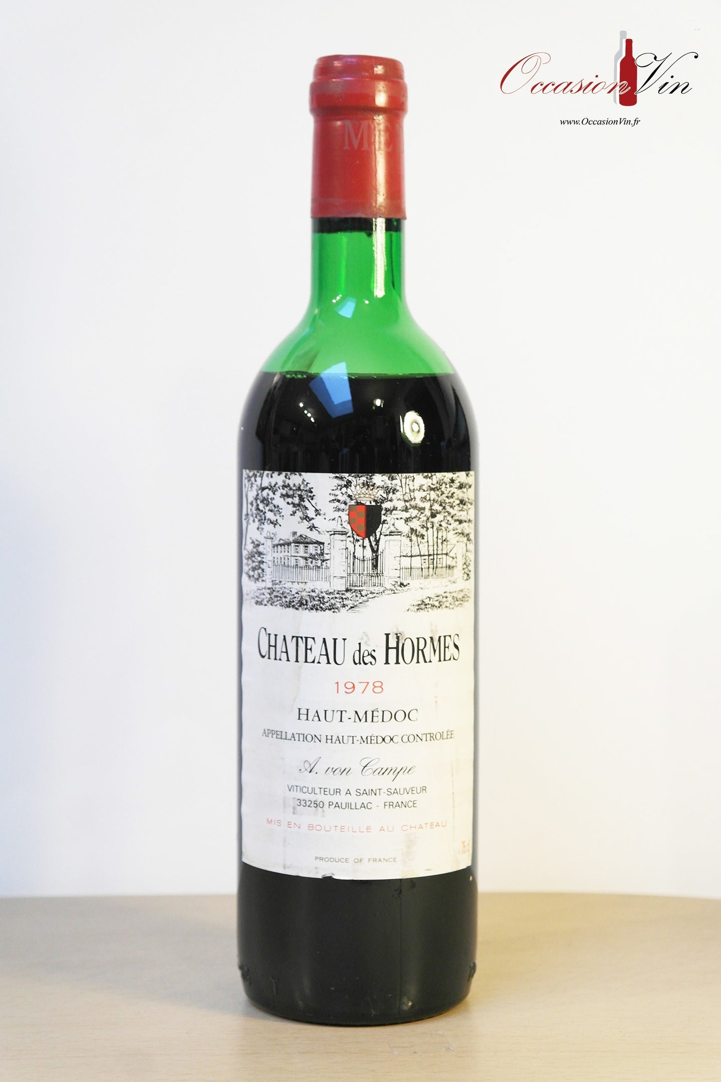 Château des Hormes ME Vin 1978