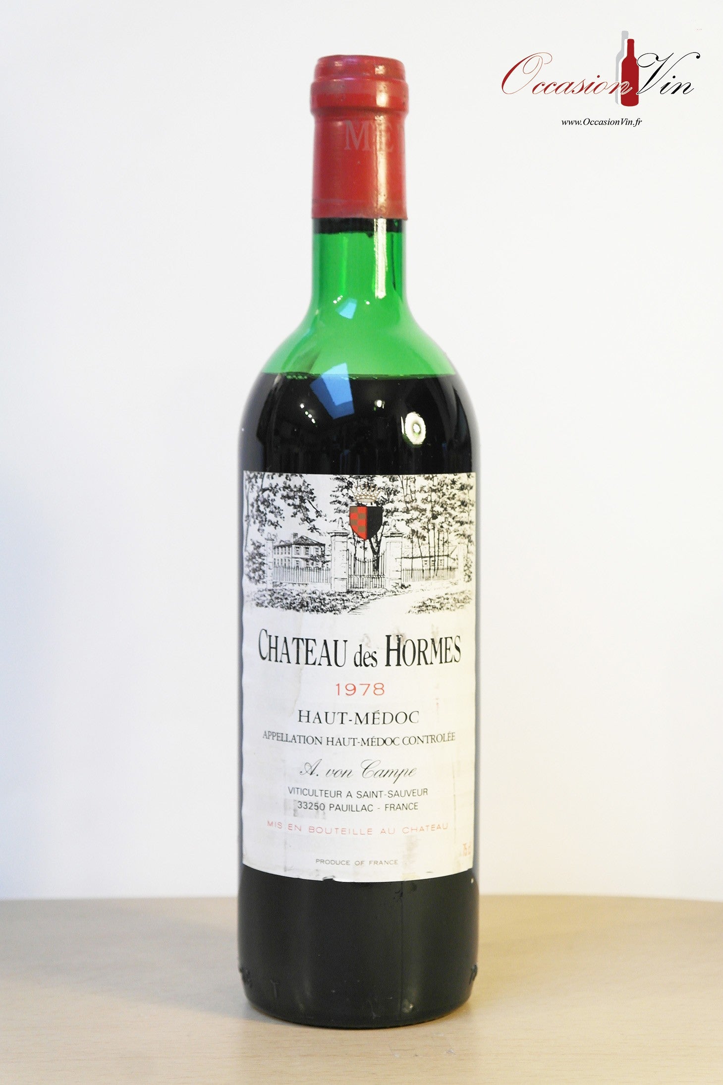 Château des Hormes ME Vin 1978