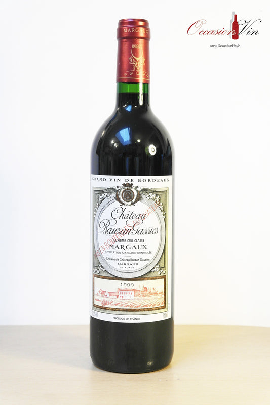 Château Rauzan Gassies Vin 1999