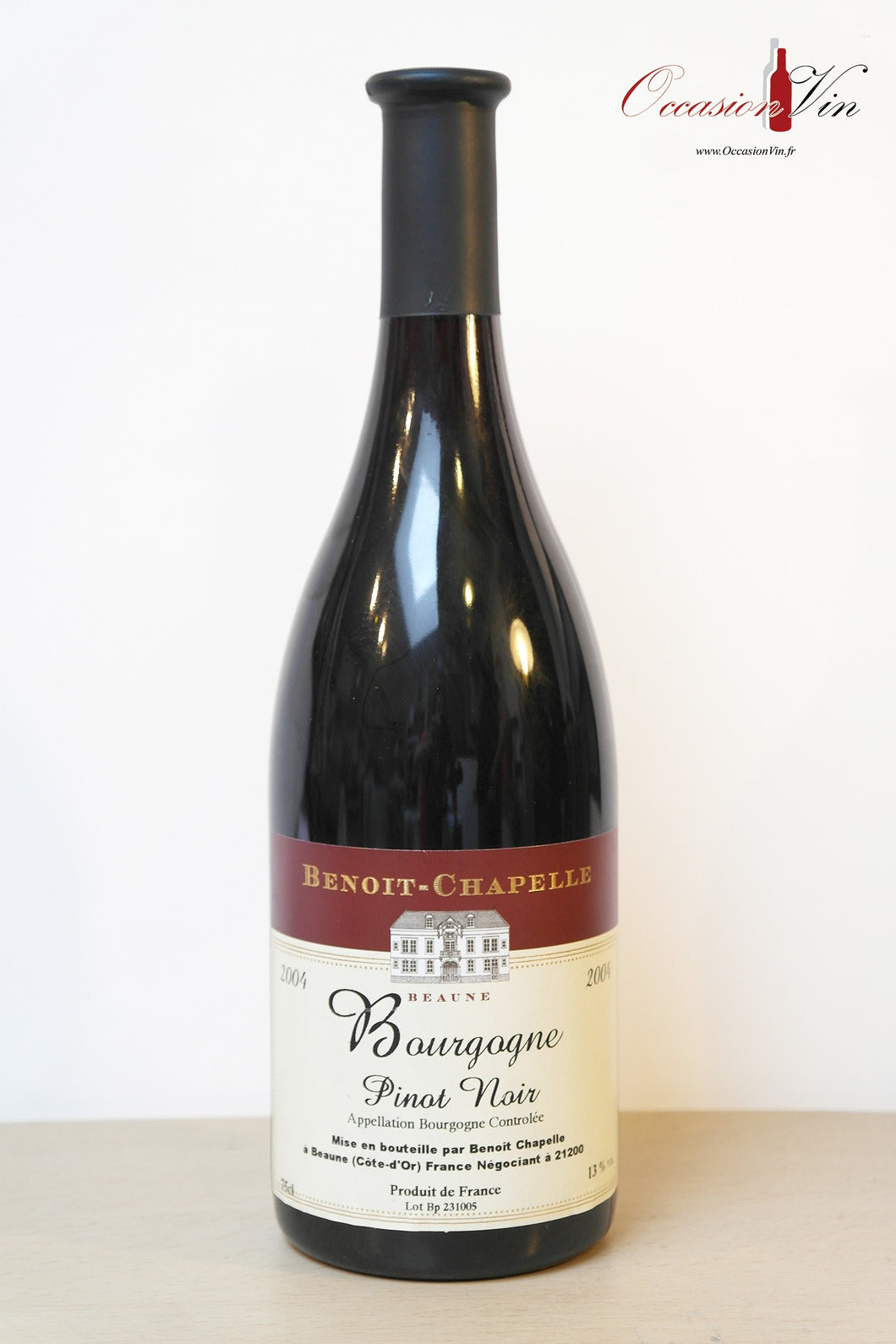 Bourgogne  Benoit-Chapelle Vin 2004