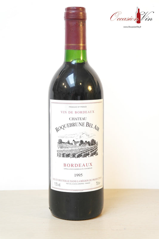 Château Roquebrune Bel Air Vin 1995