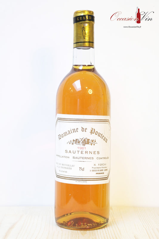 Domaine Pouteau Vin 1981