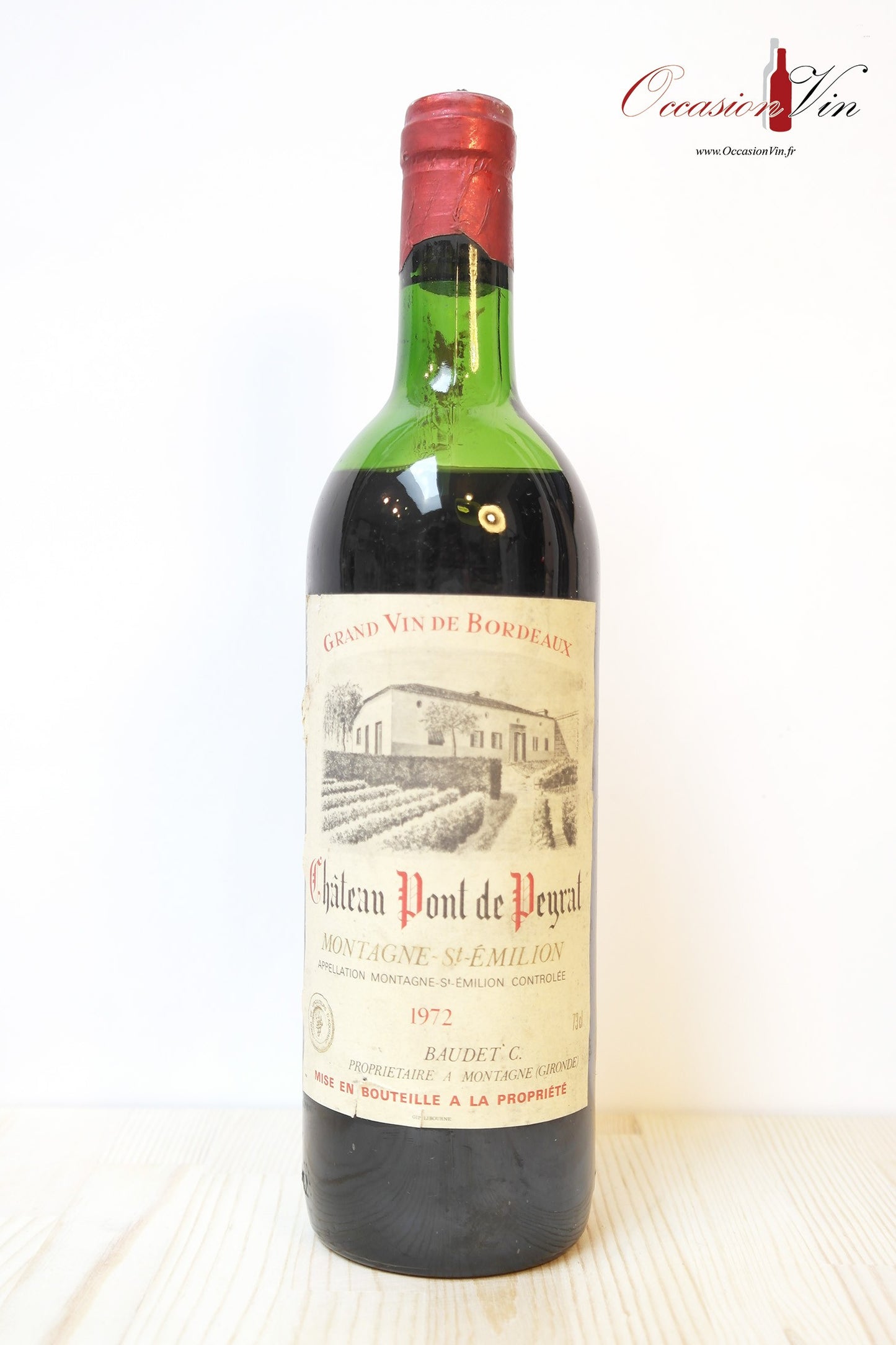 Château Pont de Peyrat ME Vin 1972