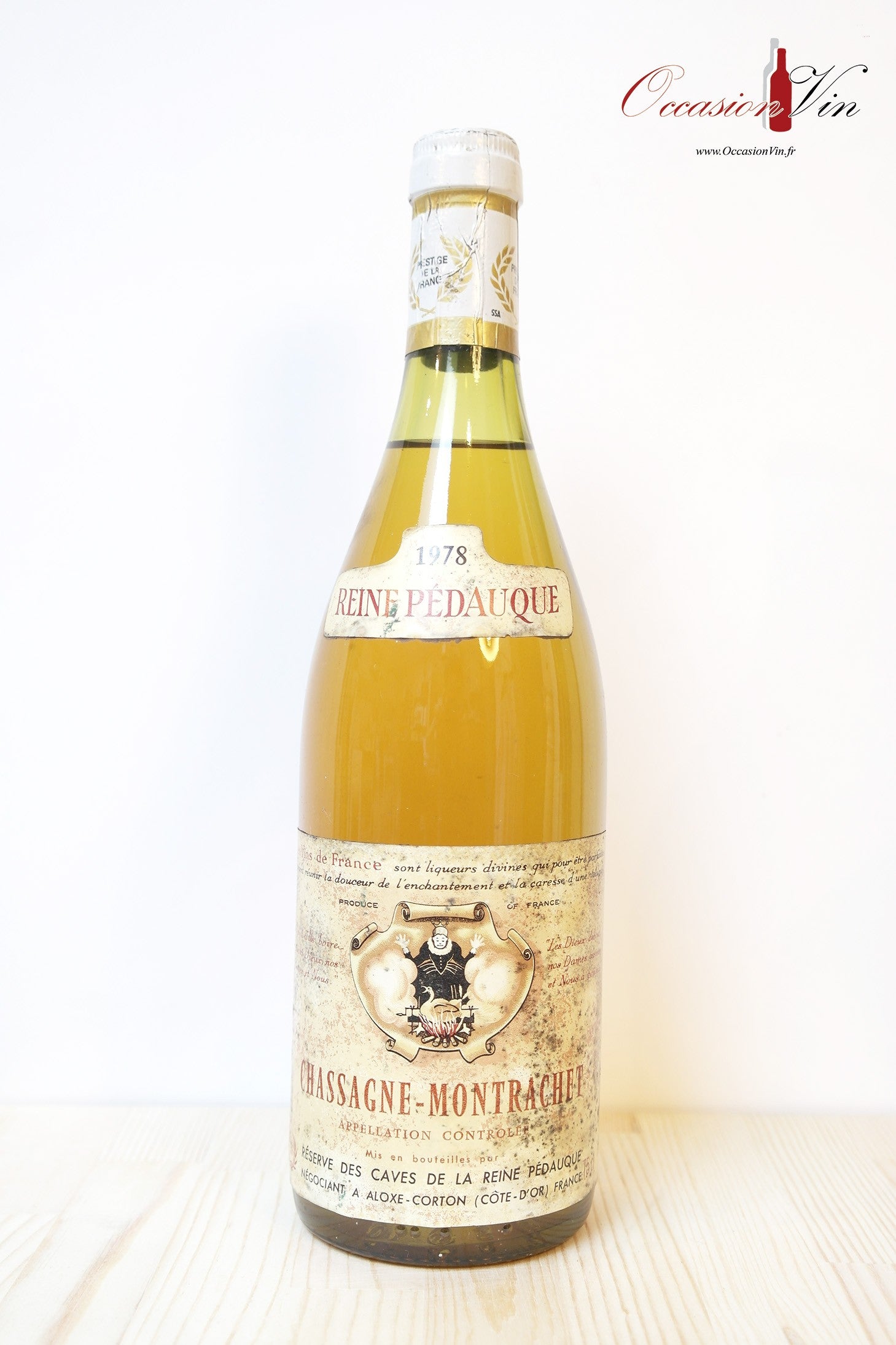 Chassagne Montrachet Reinge Pédauque Vin 1978