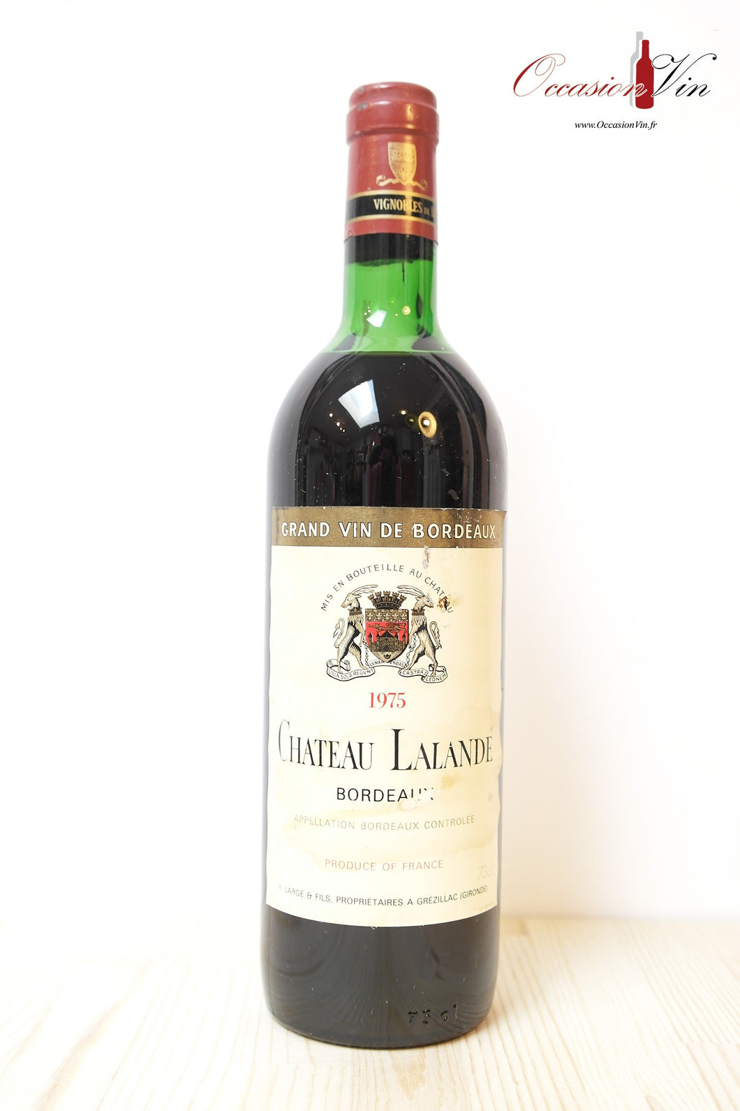 Château Lalande Vin 1975