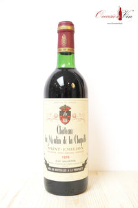 Château Moulin de la Chapelle Vin 1974