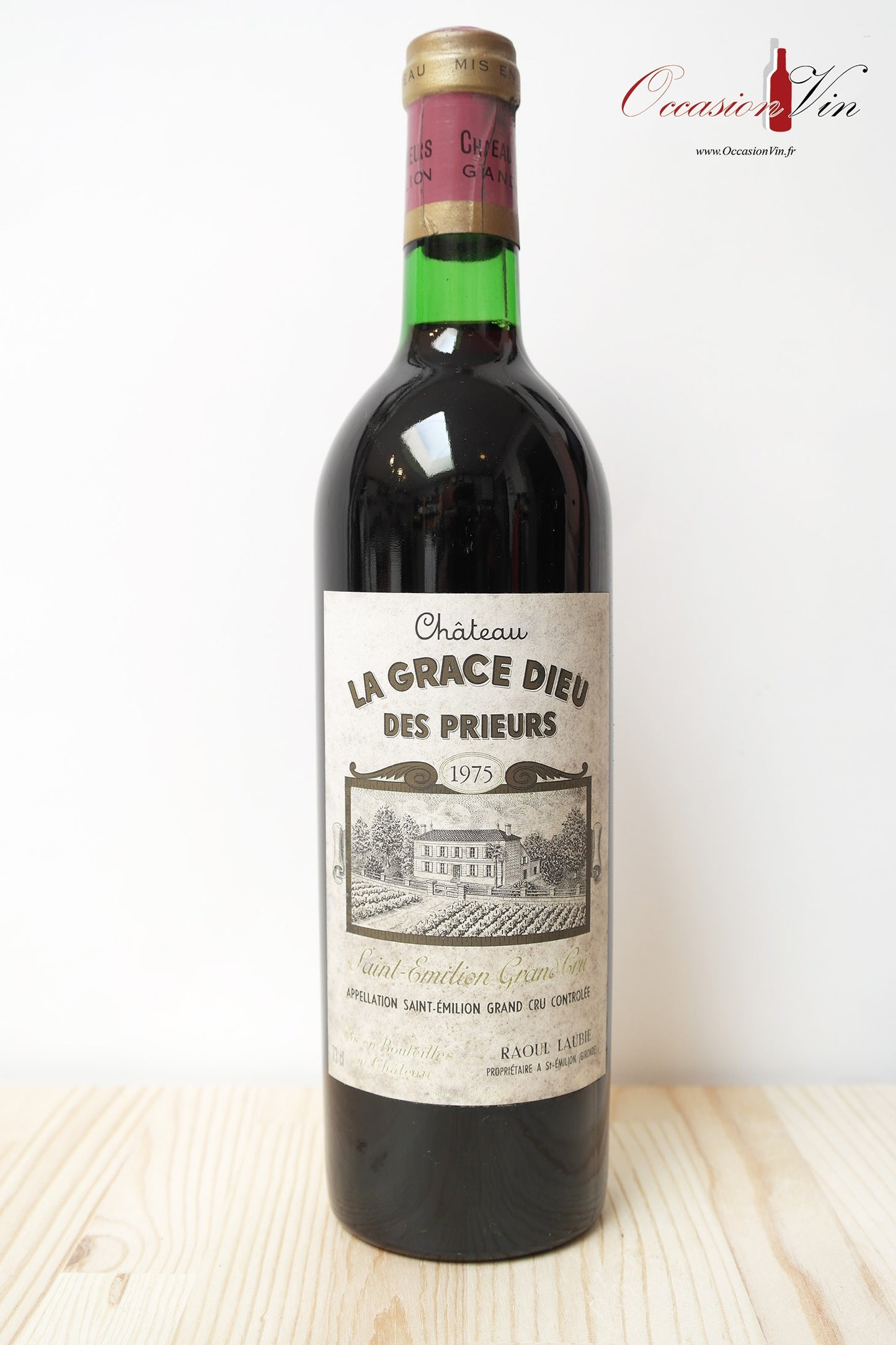 Château La Grace Dieu Des Prieurs Vin 1975