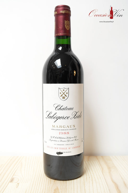 Labegorce Zedé Vin 1988