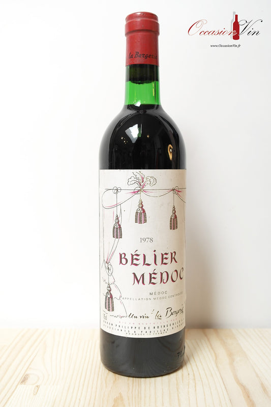 Bélier Médoc Rothschild Vin 1978