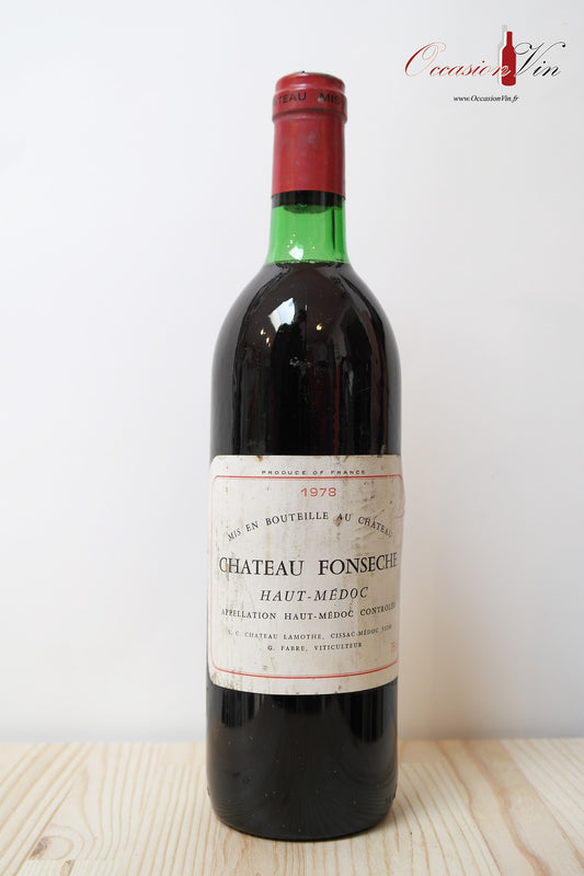 Château Fonseche Vin 1978