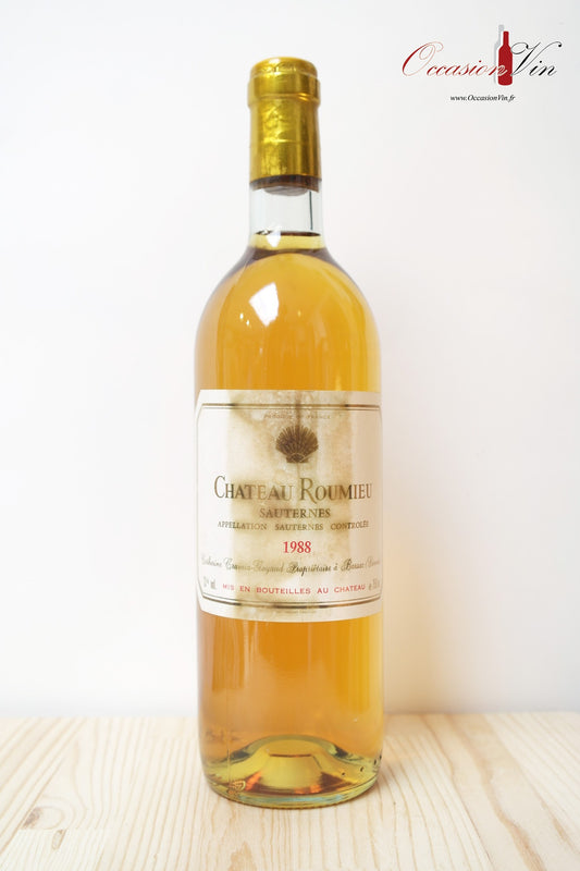 Château Roumieu EA Vin 1988