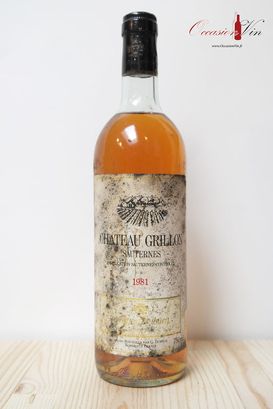 Château Grillon Vin 1981