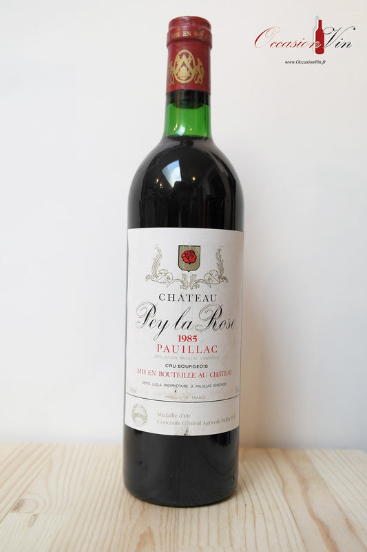 Château Pey La Rose Vin 1985