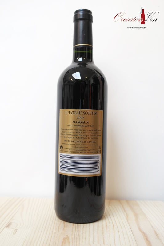 Château Notton Vin 2007