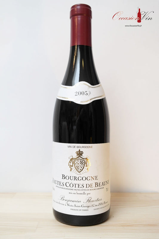 Hautes Côtes de Beaune Fleurtier Vin 2005
