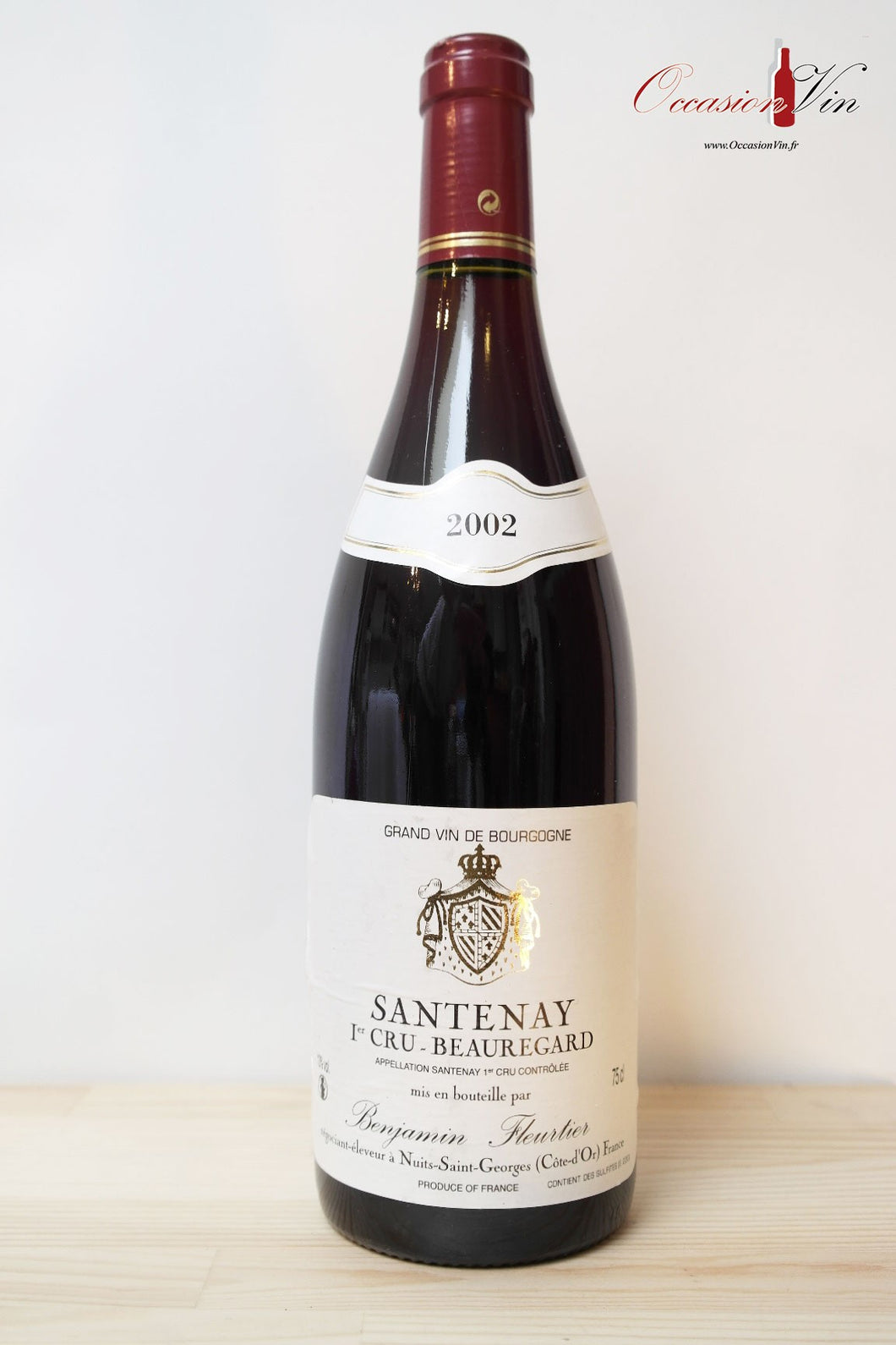 Santenay 1er Cru Beauregard Fleurtier Vin 2002