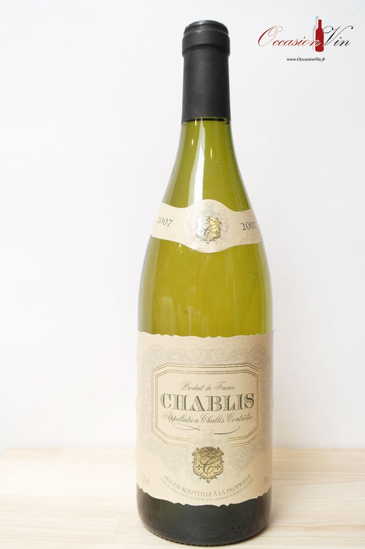 Chablis Unions des Viticulteurs Vin 2007