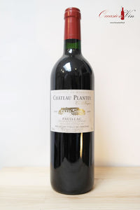Château Plantey Vin 2000