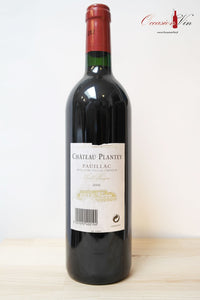 Château Plantey Vin 2000