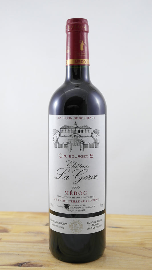Château La Gorce EA Vin 2006