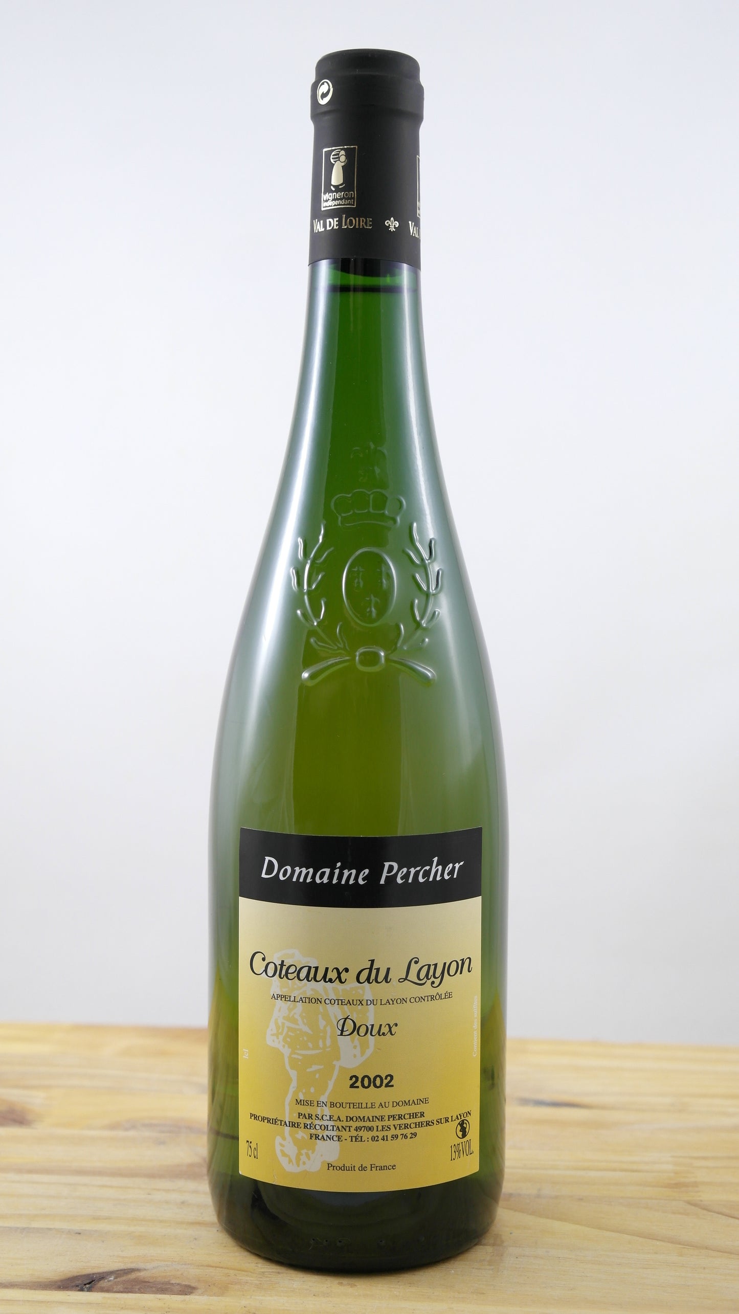 Coteaux du Layon Domaine Percher Vin 2002