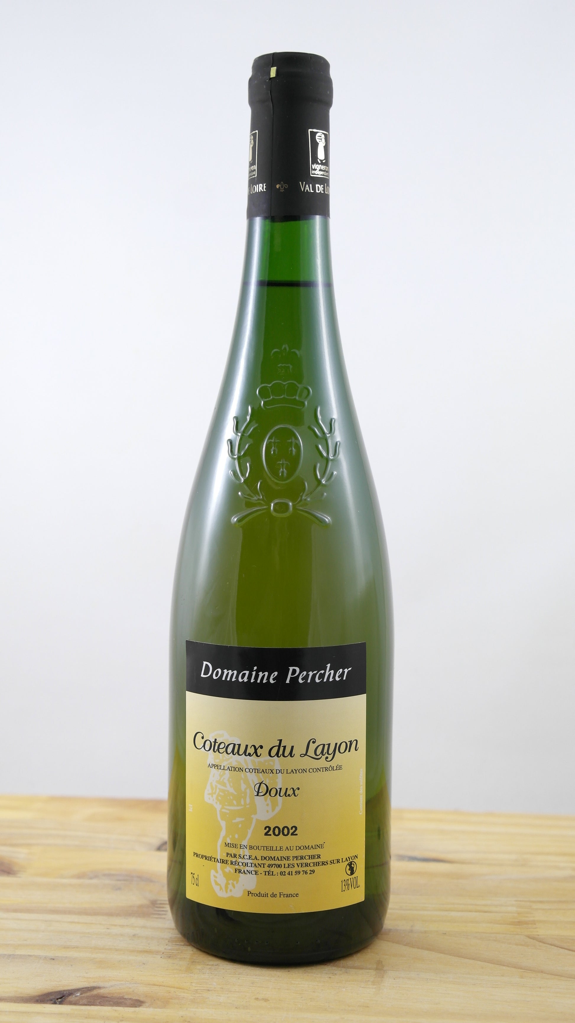 Coteaux du Layon Domaine Percher NB Vin 2002