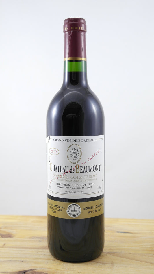 Château de Beaumont ELA Vin 2007