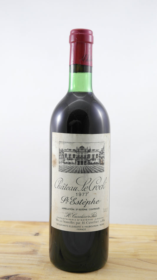 Château le Crock ELA Vin 1977