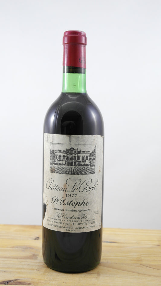 Château le Crock EA Vin 1977
