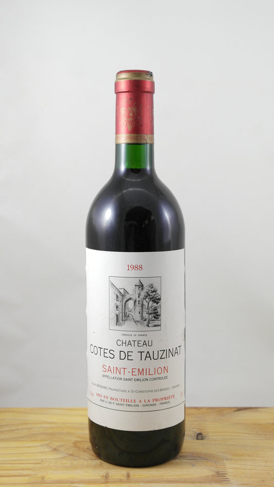 Château Côtes de Tauzinat Vin 1988