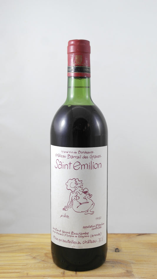 Château Barrail des Graves Vin 1980