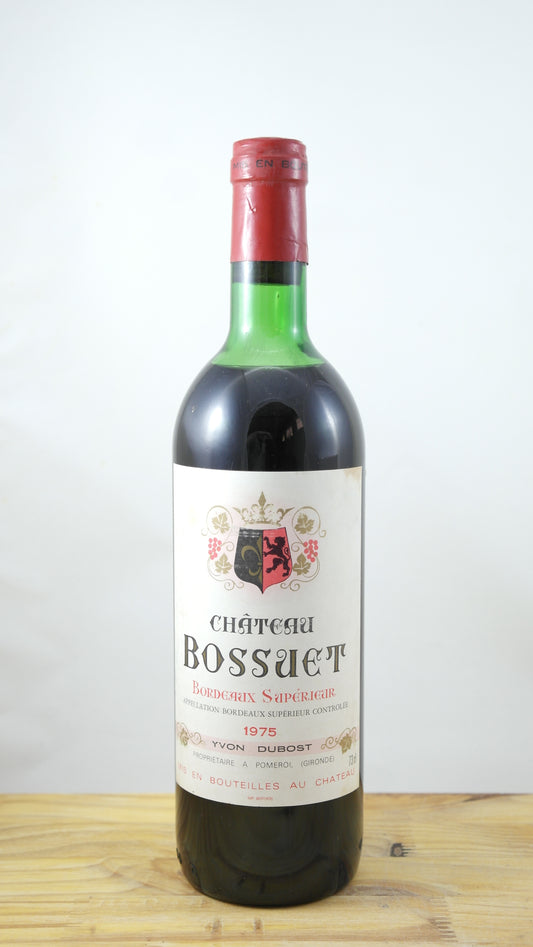 Château Bossuet Vin 1975