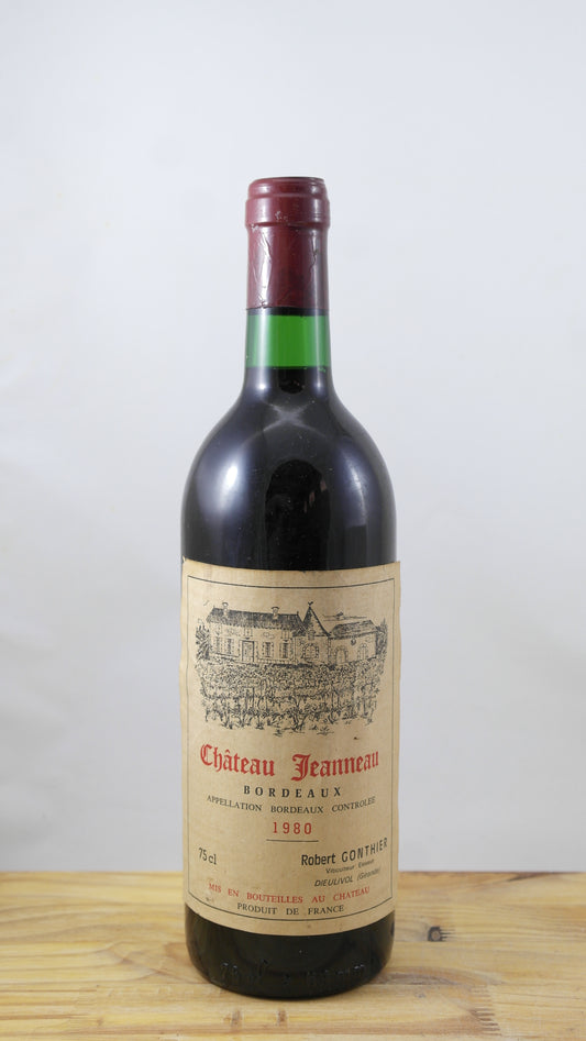 Château Jeanneau Vin 1980