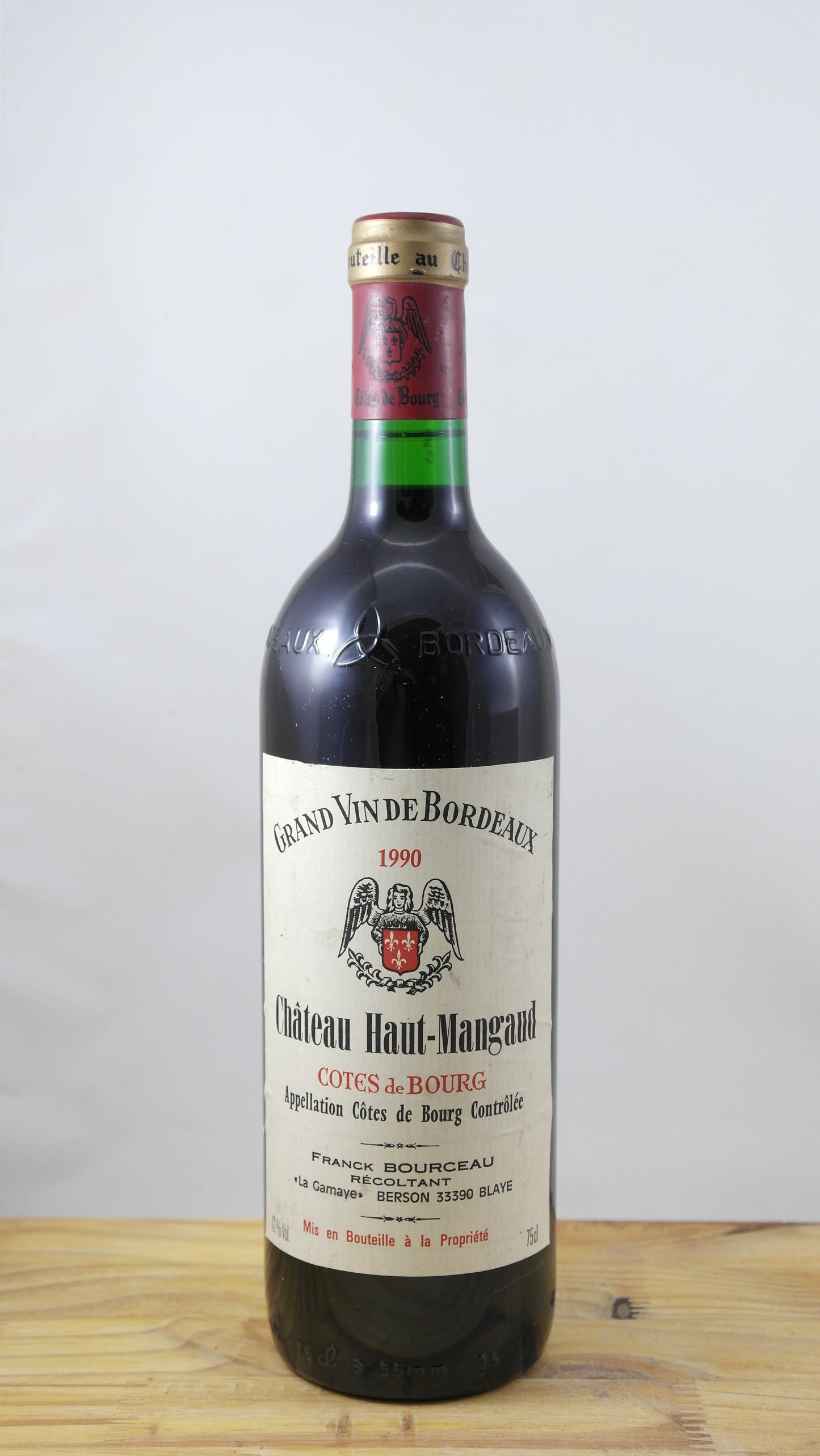 Château Haut-Mangaud Vin 1990