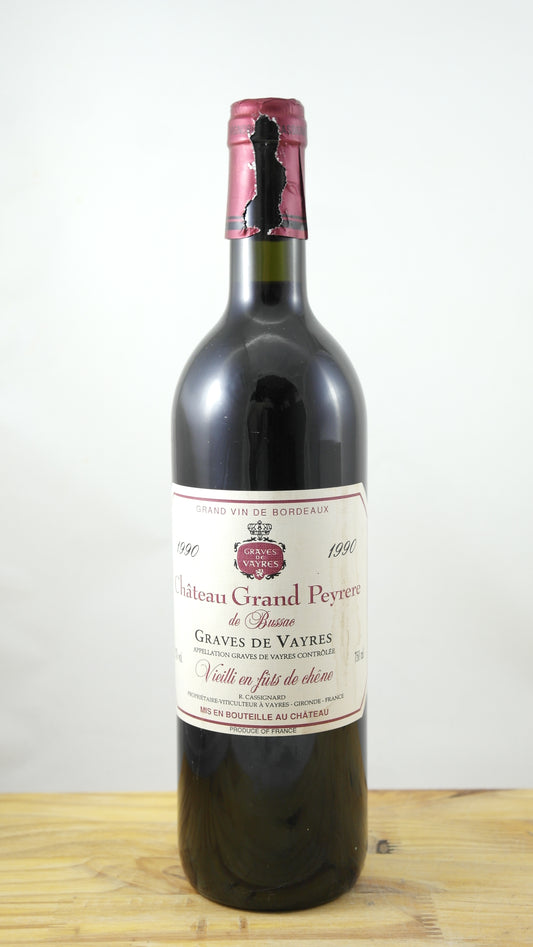 Château Grand Peyrere CA Vin 1990