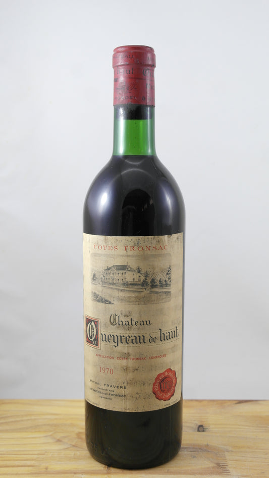Château de Queyreau de haut Vin 1970