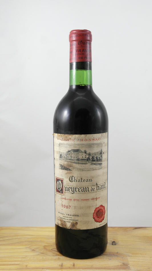 Château de Queyreau de haut Vin 1967