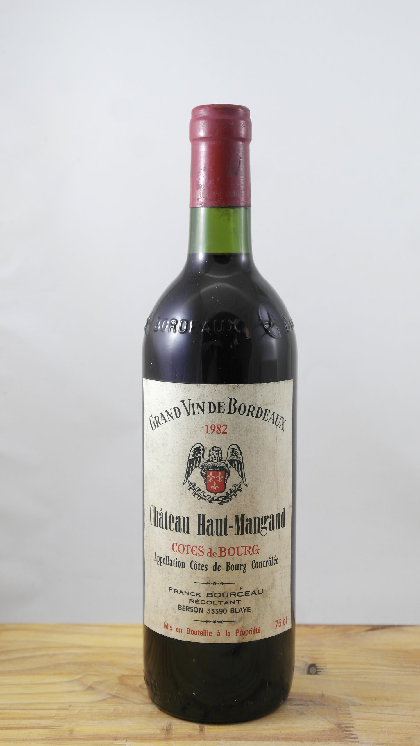 Château Haut-Mangaud Vin 1982